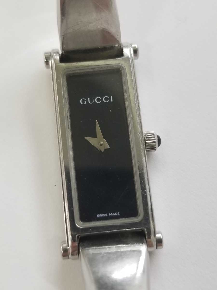 GUCCI グッチ 1500L バングル レディース　時計　腕時計　動作確認済み 女性用