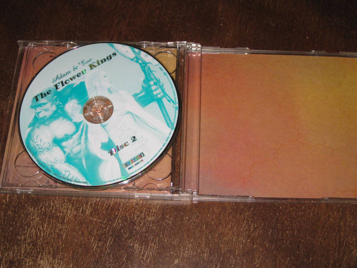 THE FLOWER KING ザ・フラワー・キング / ADAM & EVE アダム・アンド・イヴ 2004年 2枚組CD 国内帯有_画像3