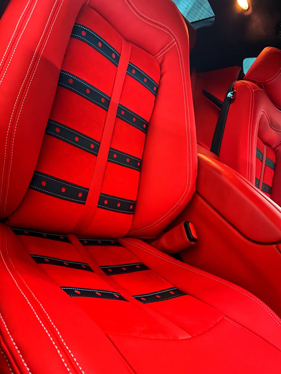 * Maserati Gran Turismo *MaseratiGranturismo* leather & alcantara Daytona seat cover driver`s seat & passenger's seat 