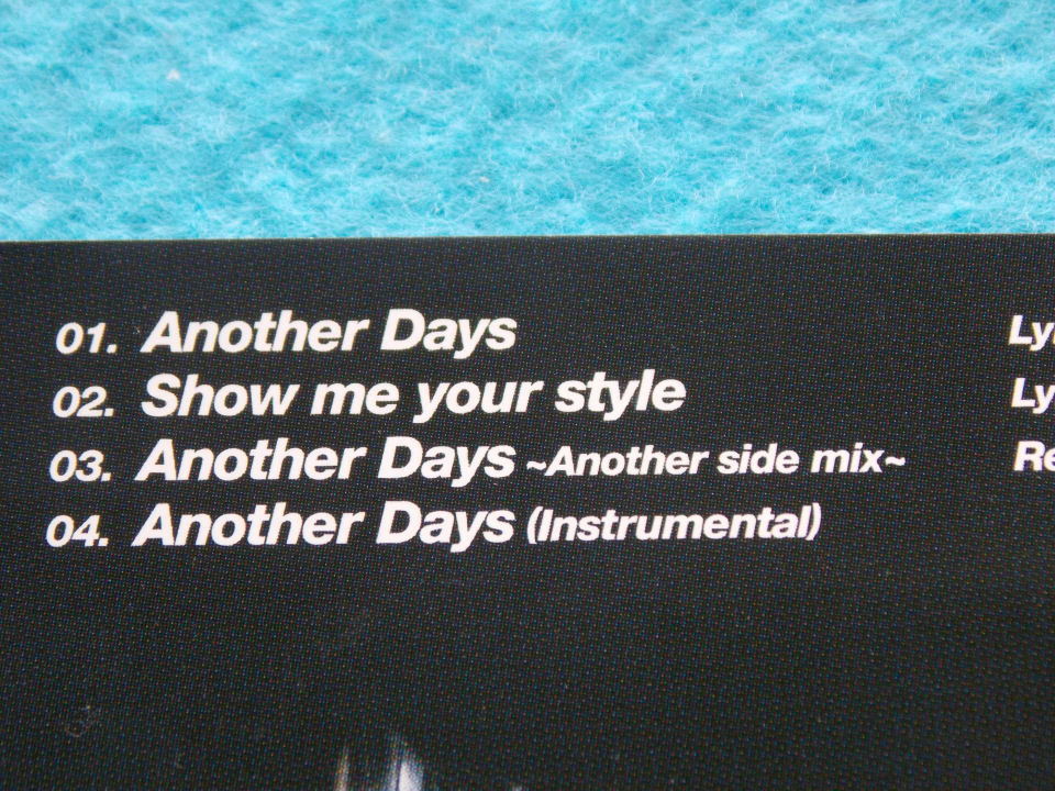 CD／w-inds／Another Days／ウィンズ／アナザー・デイズ_画像3