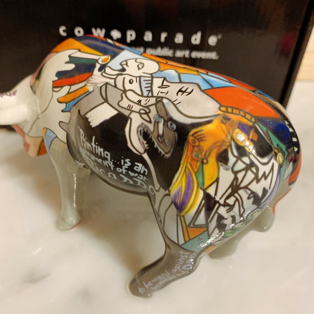 【新品】カウパレード　Cow parade 富裕層に人気 ピカソモデル 希少価値