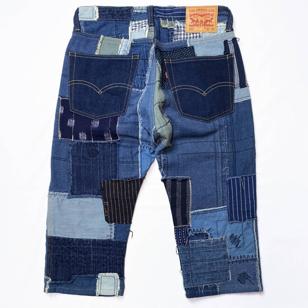 JUNYA WATANABE MAN 刺子パンツ リーバイス コムデギャルソン | sosav.com