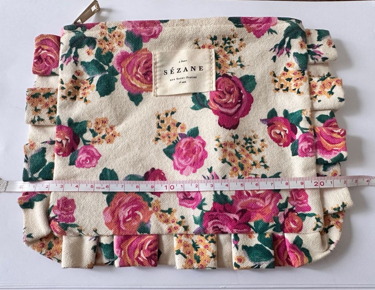 セザンヌ 花柄 コスメ ポーチ 未使用品 Sezane セザンヌ 花柄ポーチ レア品|Yahoo!フリマ(旧
