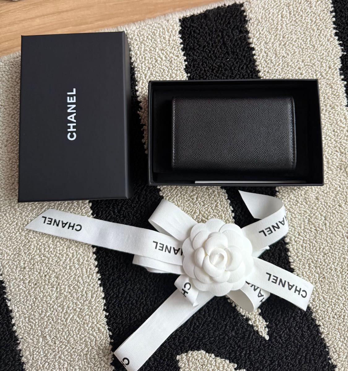 【25A♢限定CCロゴ】CHANEL*カードケース 新品未使用 シャネル ユニセックス カードケース 復刻ロゴ 25A