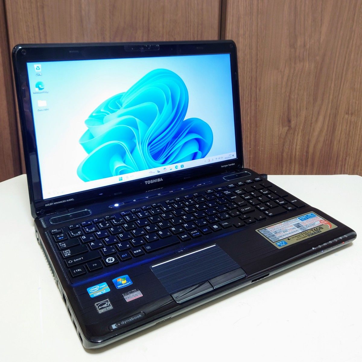 Core-i7 メモリ8GB 東芝ノートパソコン ブルーレイ カメラ付 dynabook Corei7 メモリ8GB SSD256GB ブルーレイ Windows11
