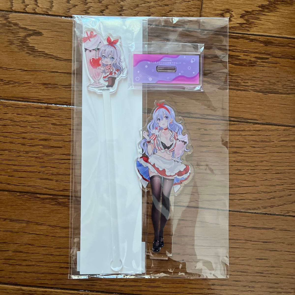 飯テロ系グラドルは我慢できない!? 2 ゲーマーズ アクリルフィギュア マドラー 飯テロ系グラドルは我慢できない 2 ゲーマーズ 限定版特典