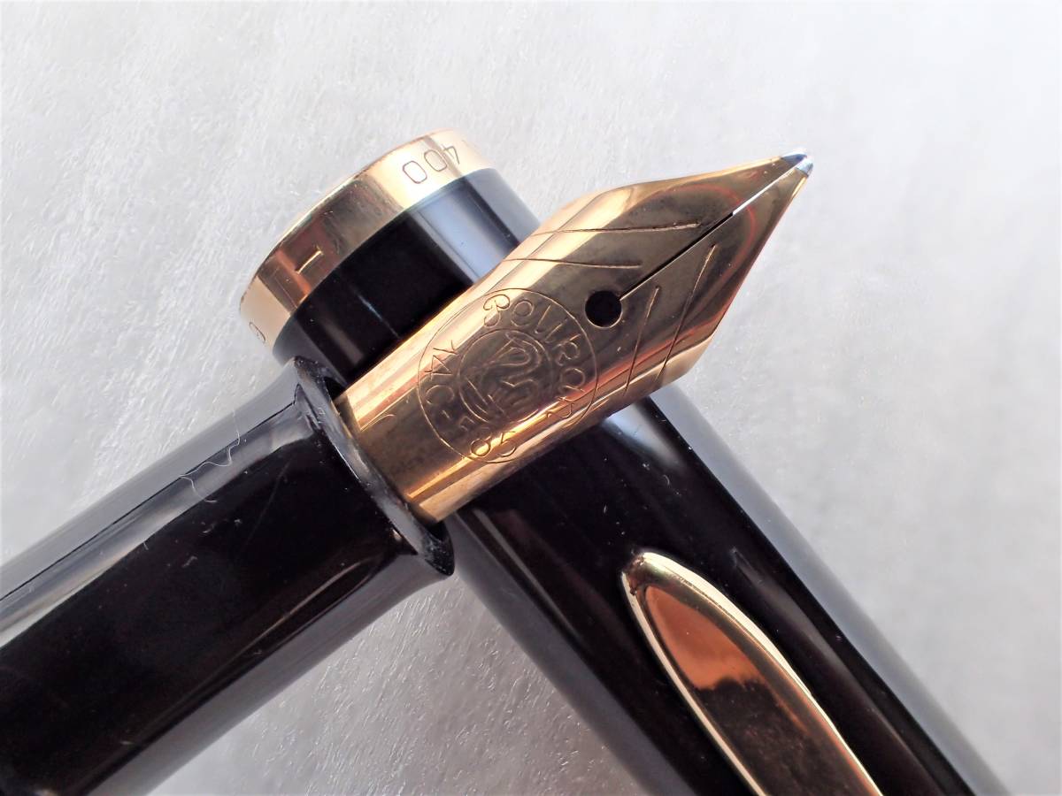 ビンテージ品 ペリカン Pelikan 400NN 緑縞 万年筆 OB ビンテージ品 ペリカン Pelikan 400NN 緑縞 万年筆 OB