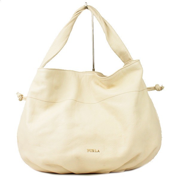 超人気 FURLA フルラ ワンショルダーバッグ ホワイト アイボリー