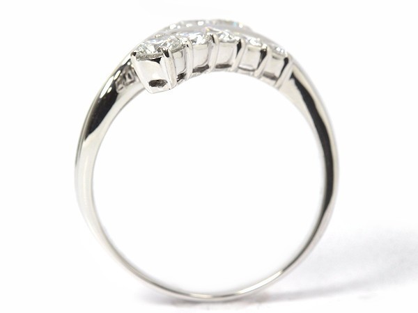 ダイヤモンドリング 1.04ct Pt900 19号 プラチナ 指輪 03395 | www