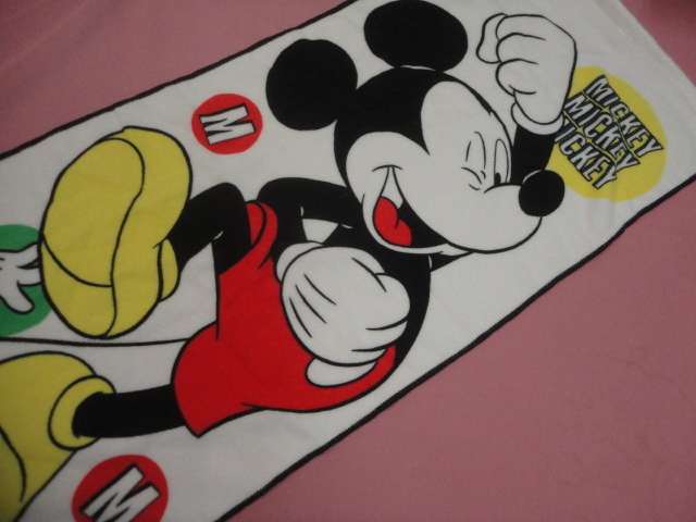  prompt decision * Mickey Disney* bath towel tag equipped Mickey Mouse swimming Kids pool hot spring baby takihyo-*