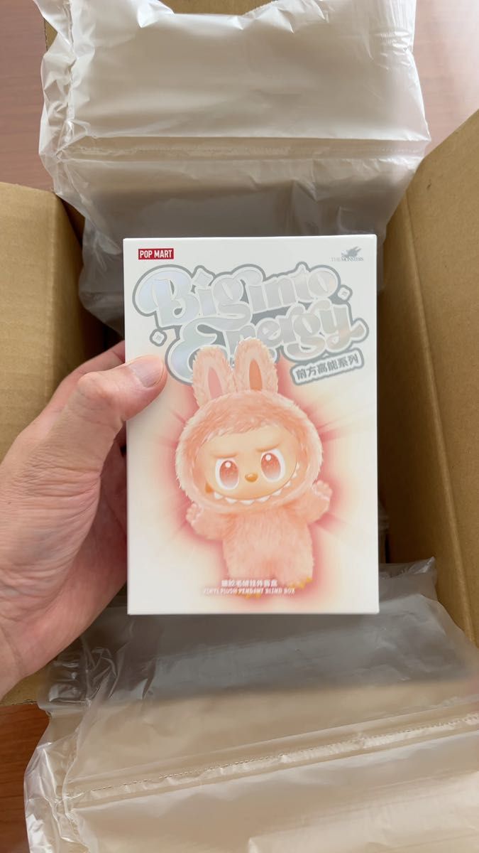 【新品未開封品】 LABUBU THE MONSTERS Big into Energy 日本正規品 ラブブ ポップマート