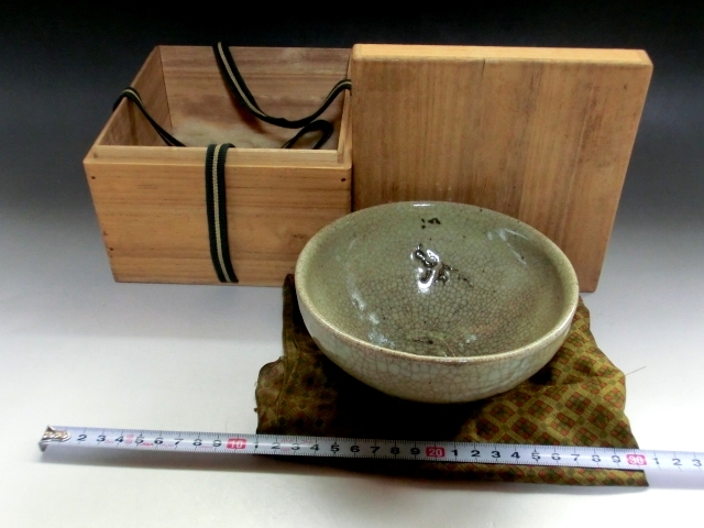 2021超人気 李朝 茶碗 共箱 古美術 朝鮮古陶磁器 時代物 極上品 傷有 
