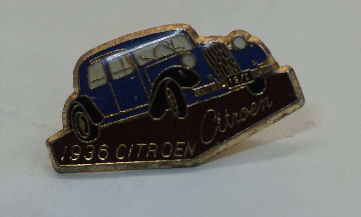 ビンテージ ピンバッジ : 1936 CITROEN