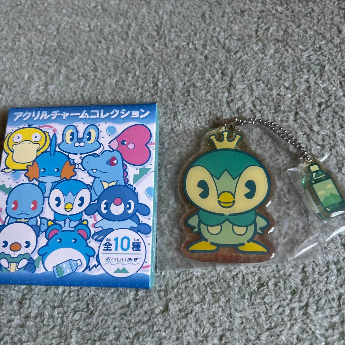 ポケモン アクリルチャームコレクション おいしいみず ポケモンセンターオリジナル アクリルチャームコレクション