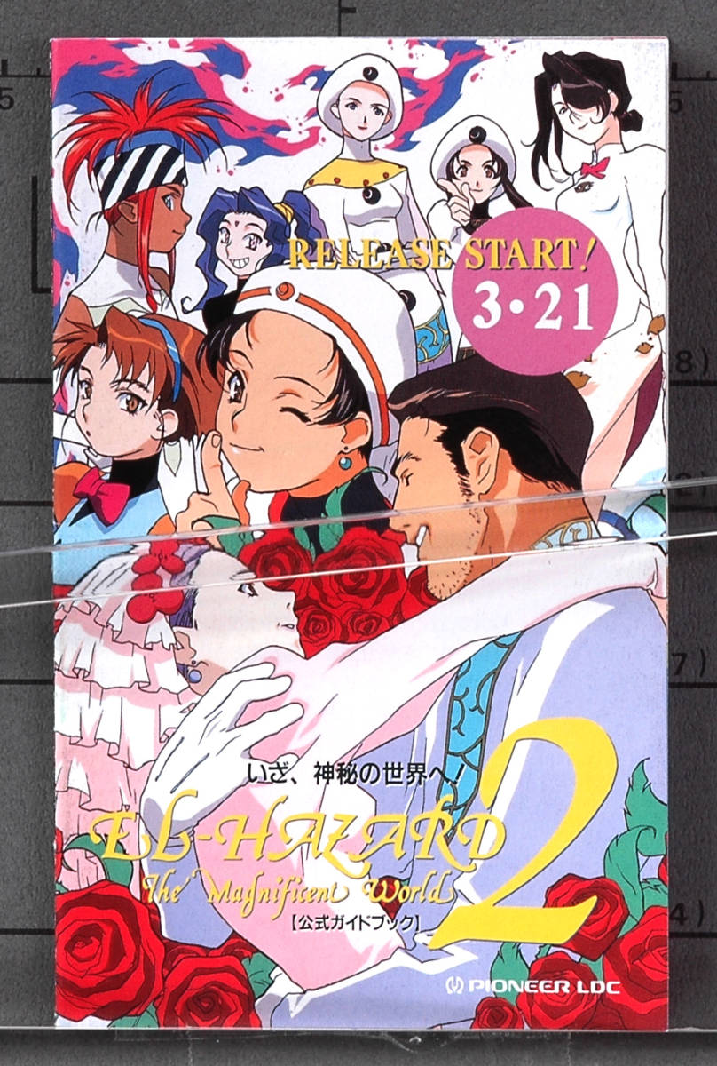 1997 Mysterious World El Hazard2 Official Guidebook(Pioneer LDC/AIC)Not for Sale The Magnificient World El Hazard 2 official guidebook [tag1111]