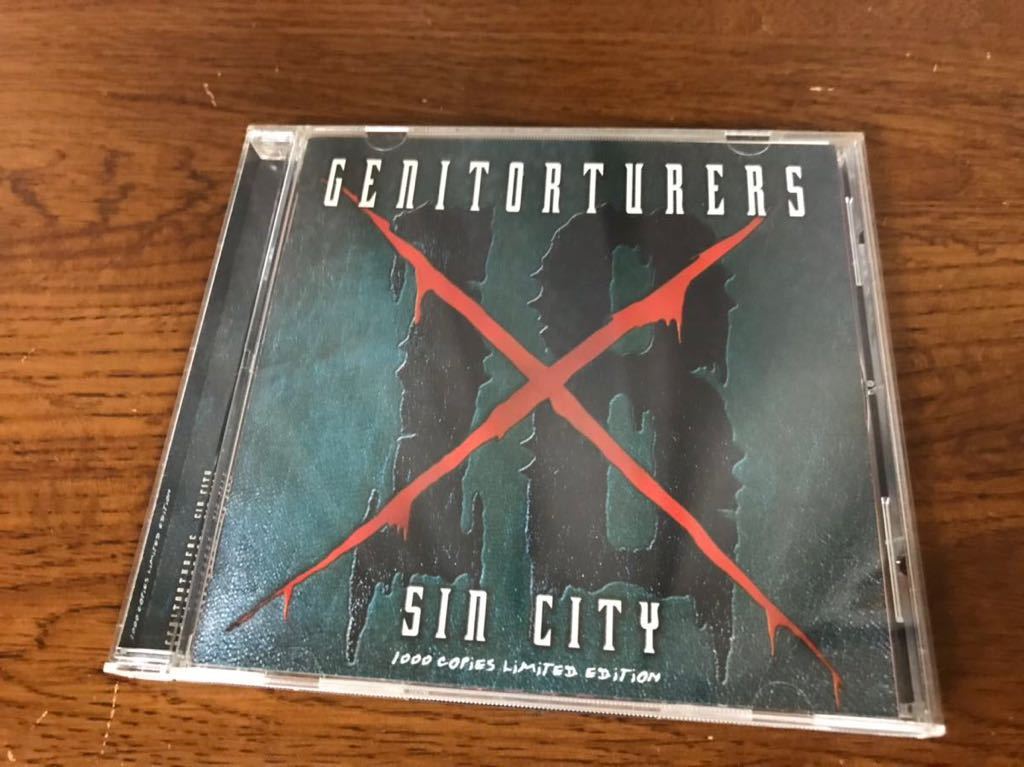 送料込み！　Genitorturers (ジェニトーチャーズ) Sin City（1000枚完全限定盤）