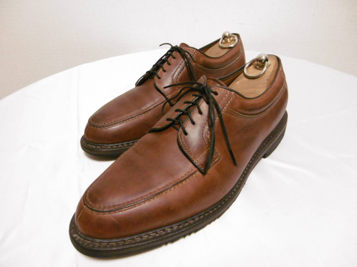 Allen Edmondsa Len Ed monzWilbert U chip Dubey обувь бизнес обувь medium оттенок коричневого USA производства 10E 28cm ранг 