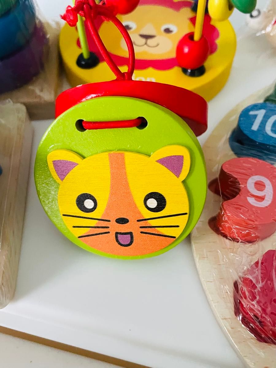 新品 木のおもちゃ 木製知育玩具 楽器 赤ちゃん 9個セット 新品 木のおもちゃ 木製知育玩具 楽器 赤ちゃん 9個セット