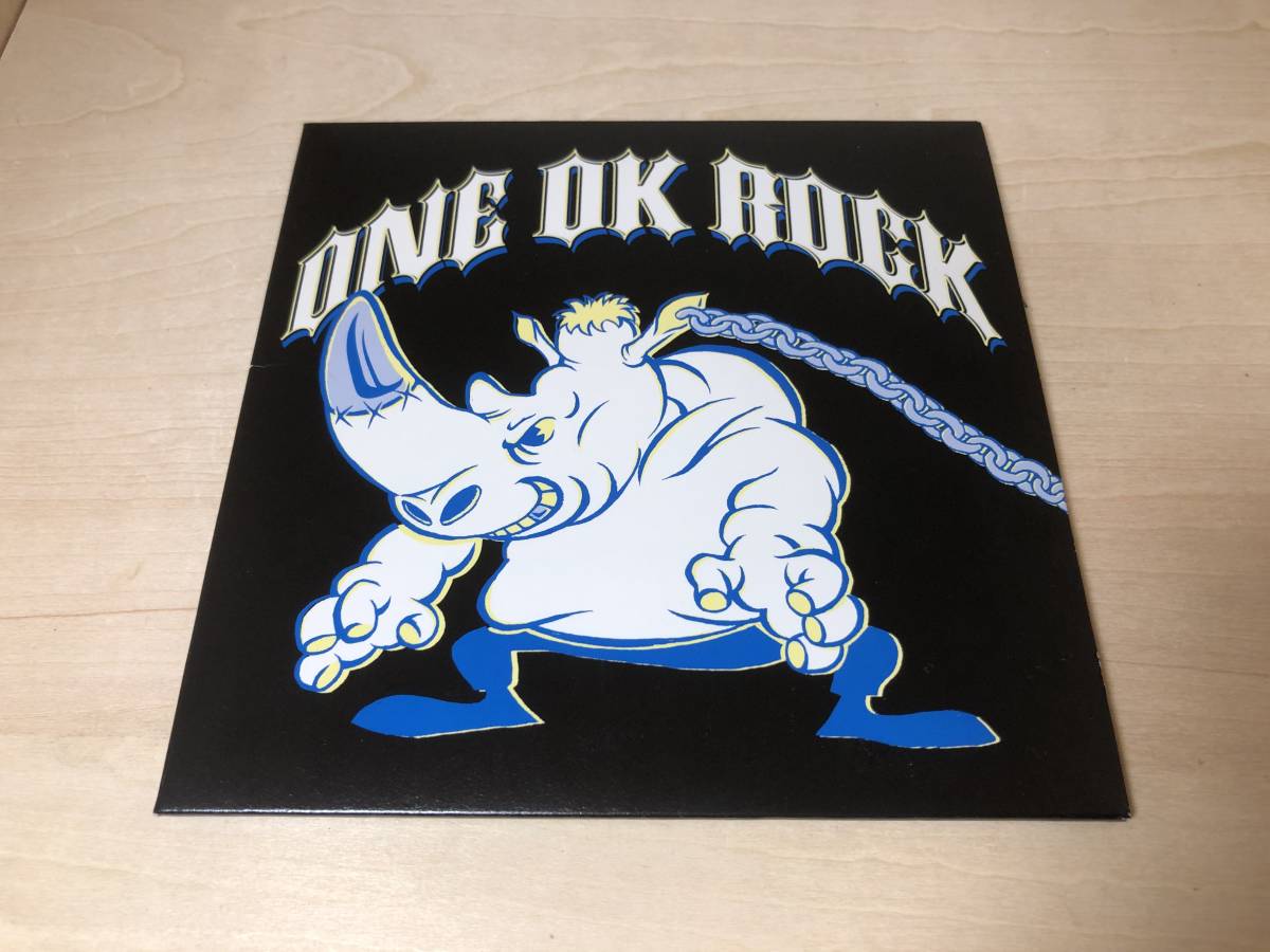 # free shipping # ONE OK ROCK debut CD[ONE OK ROCK] paper jacket specification 