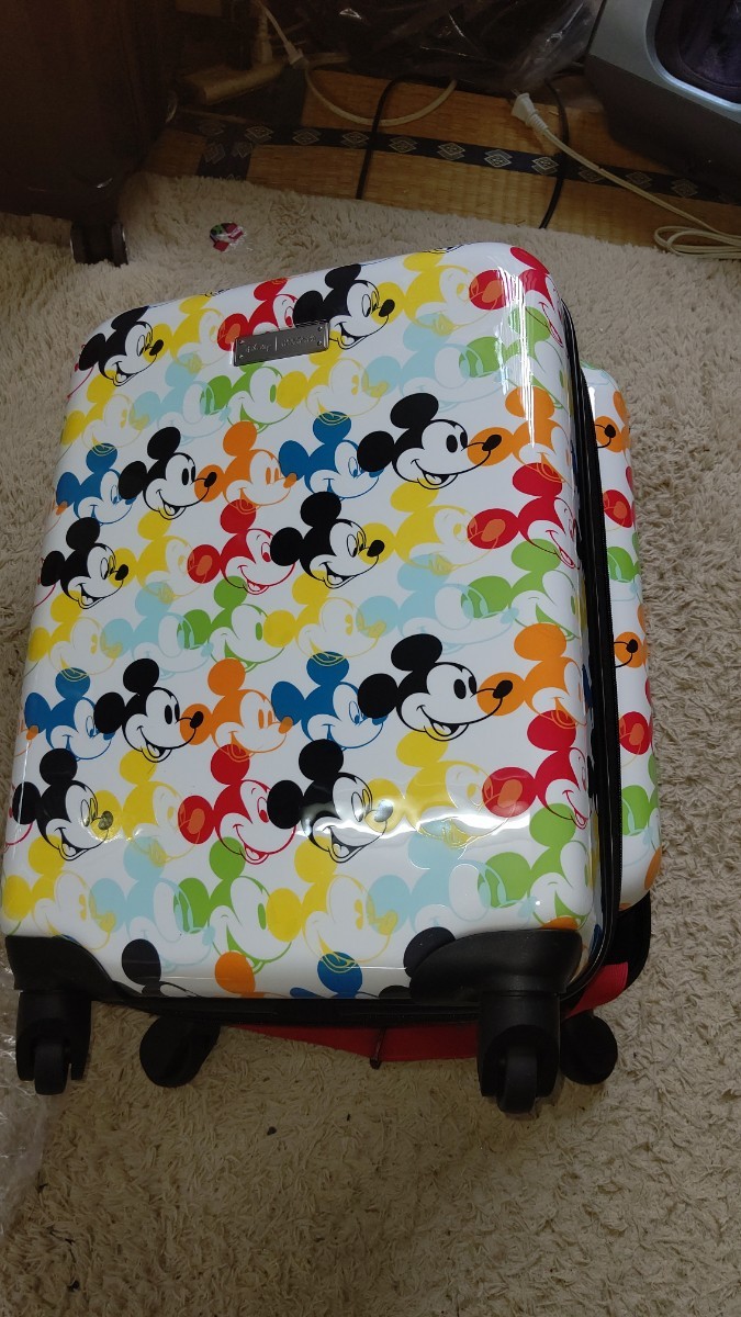 ディズニー スーツケース 2個セット ミッキー/ミニー【新品】 キャリーバッグ 