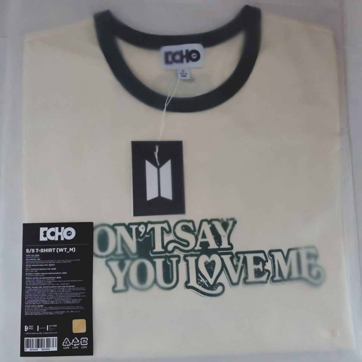 btsジン ECHO Tシャツ Mサイズ 新品未使用 トレカ付 BTS JIN ジン ECHO Tシャツ Mサイズ 新品未使用|Yahoo!フリマ