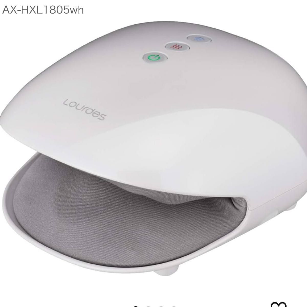 アテックス ATEX ルルド ハンドマッサージ ハンドケア 手 ホワイト AX-HXL1805wh