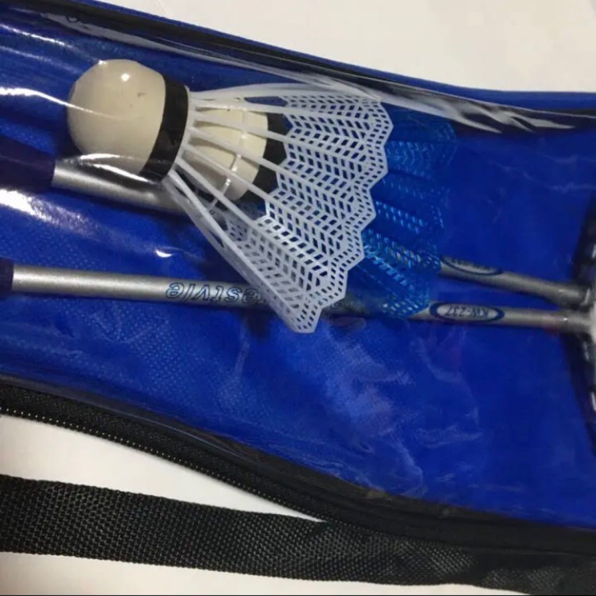 Paypayフリマ 新品 大人気 バドミントンラケット シャトル 2個ずつ 青色ケース付 Paypayフリマ 新品 大人気 バドミントンラケット シャトル 2個ずつ 青色ケース付