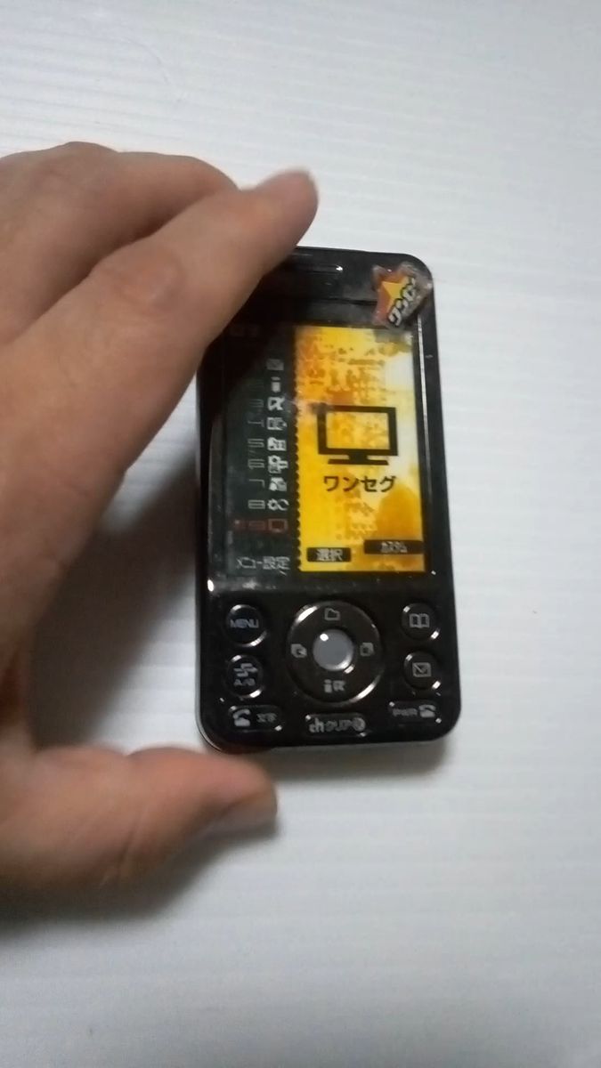 【レアジャンク】携帯モック(模型) D704と見られる スライド動作 現状渡し、無保証。