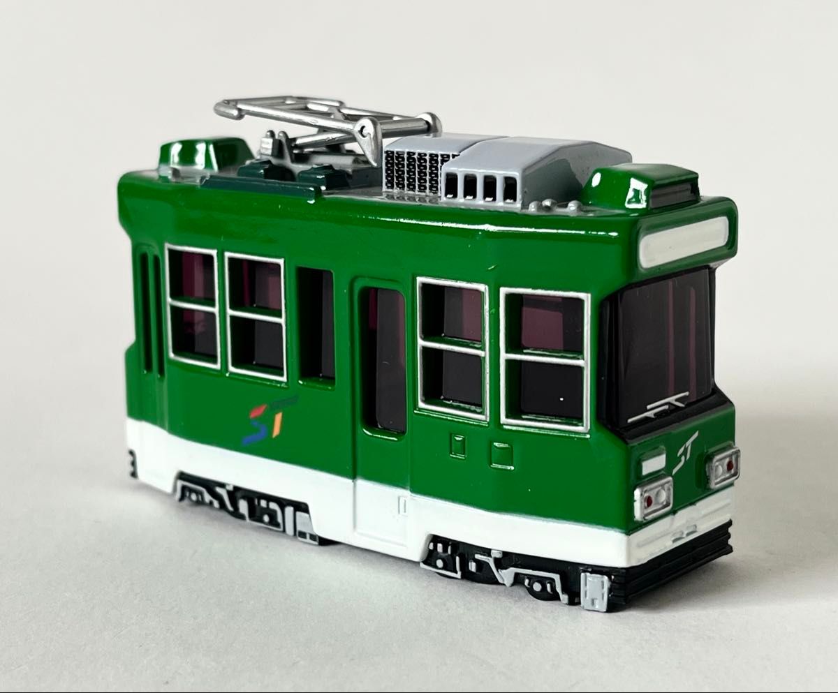 札幌 電車 ミニカー チョロQ 大量 札幌市交通事業 振興公社オリジナル 市電8500形 ゼンマイ式模型