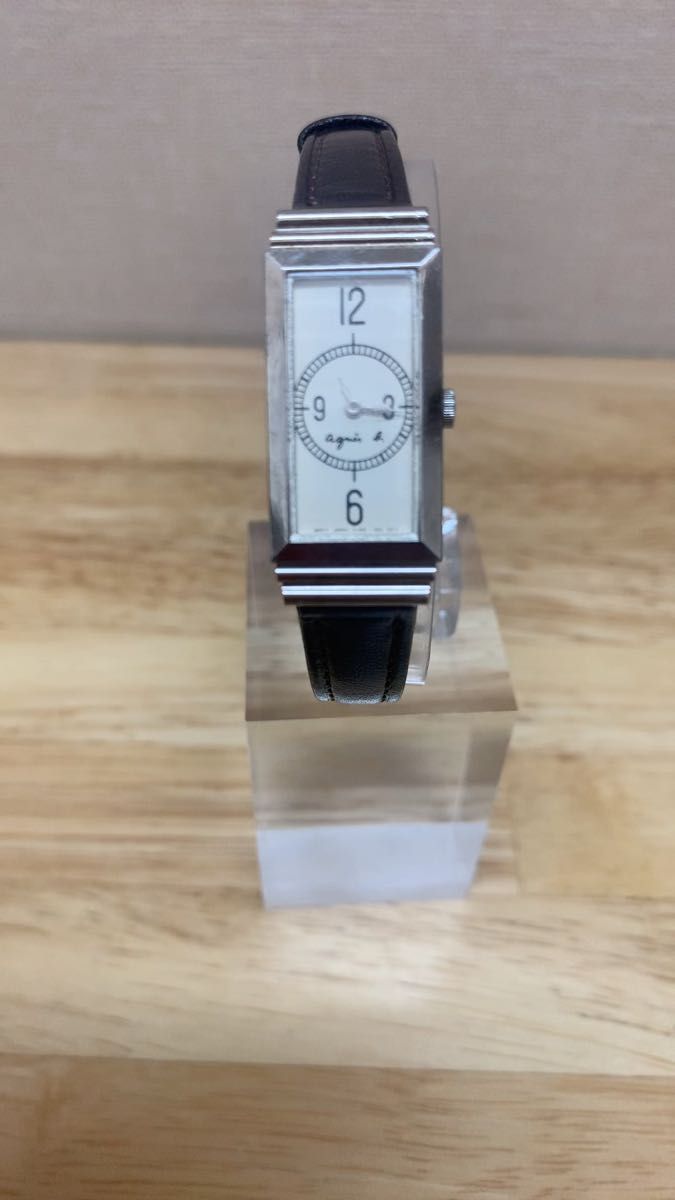 【電池交換済】agnes b. アニエスベー V220-6350 レディース 腕時計