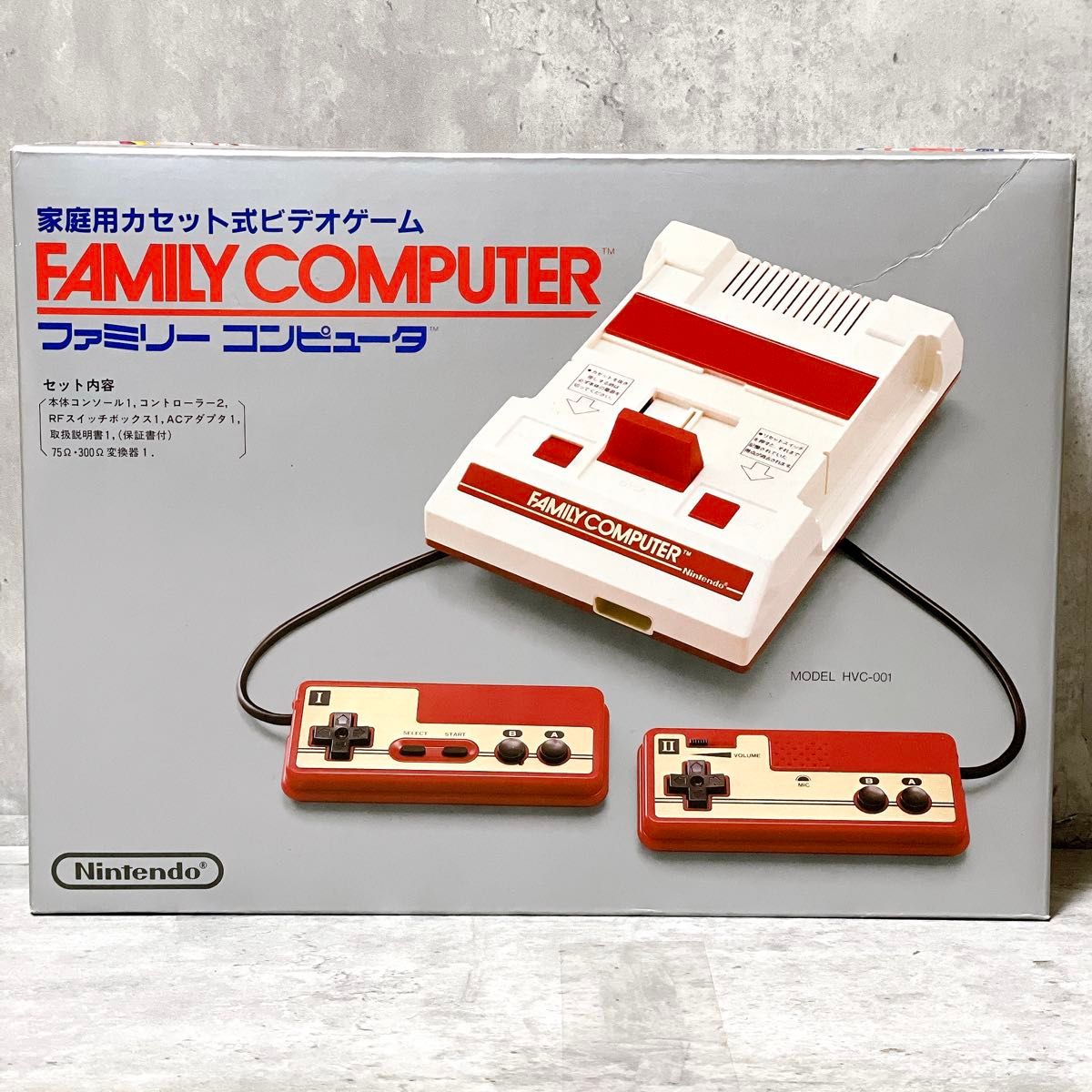 任天堂 ファミリーコンピュータ HVC-001 ファミコン 新品 デッドストック 未使用 任天堂 ファミリーコンピュータ HVC-001 ファミコン 本体