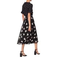 新品US4号/JP9号～11号Kate Spade Newyork Butterfly Embroidered Skirt ケイトスペードニューヨークレーススカートバタフライ_画像5