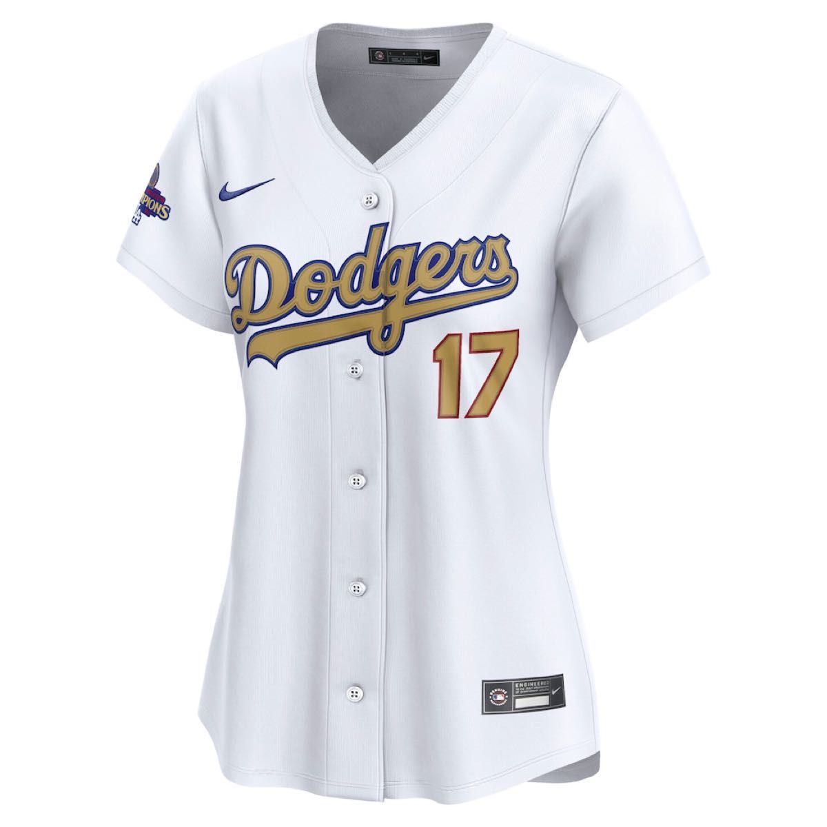 ロサンゼルス・ドジャース 大谷翔平 ゴールドユニフォーム レディース Mサイズ ロサンゼルス・ドジャース 大谷翔平 ゴールドユニフォーム