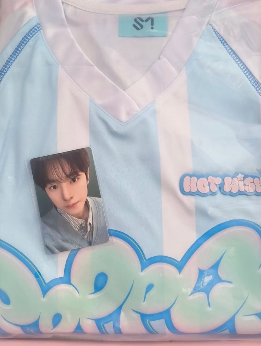 ユウシ poppop 中国 中華 tシャツ NCT WISH トレカ Nctwish poppop中国限定 Tシャツ トレカ リク NCT WISH poppop