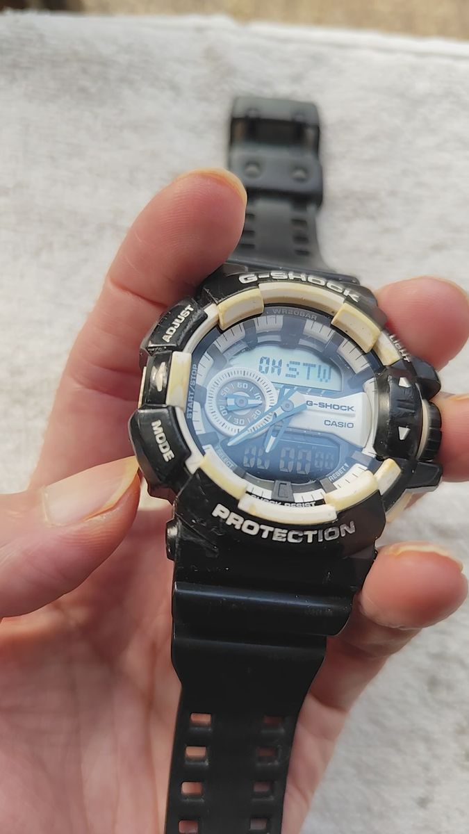 G-SHOCK ジャンク ga-400 竜頭抜けます Gショック 腕時計 デジタル CASIO