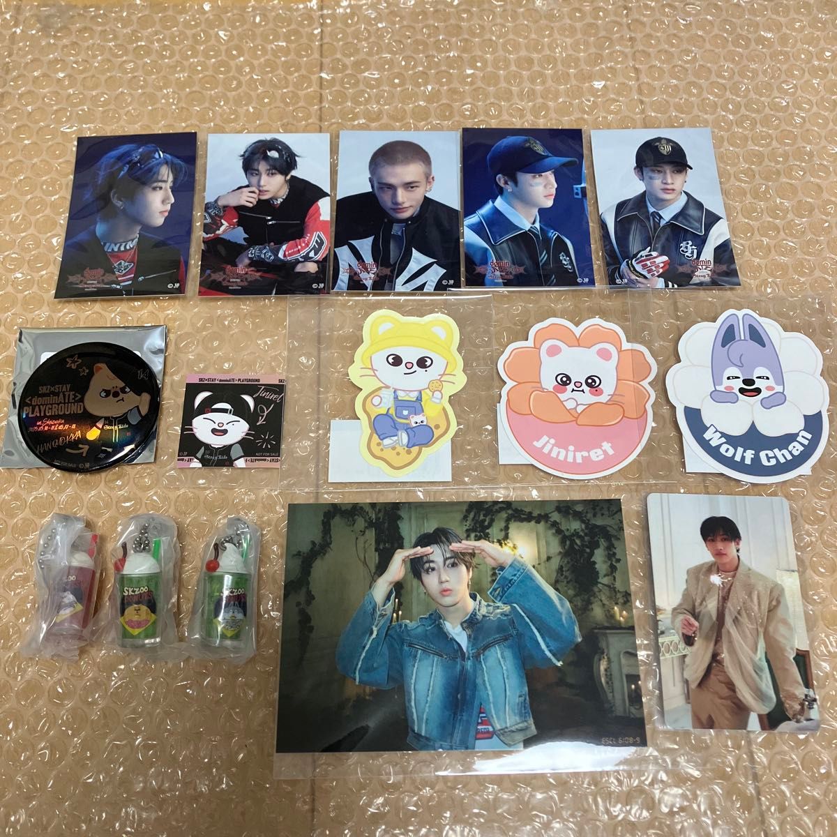 ヒョンジン　ジニレット　ハン　ハンクォッカ　バンチャン　ウルフチャン