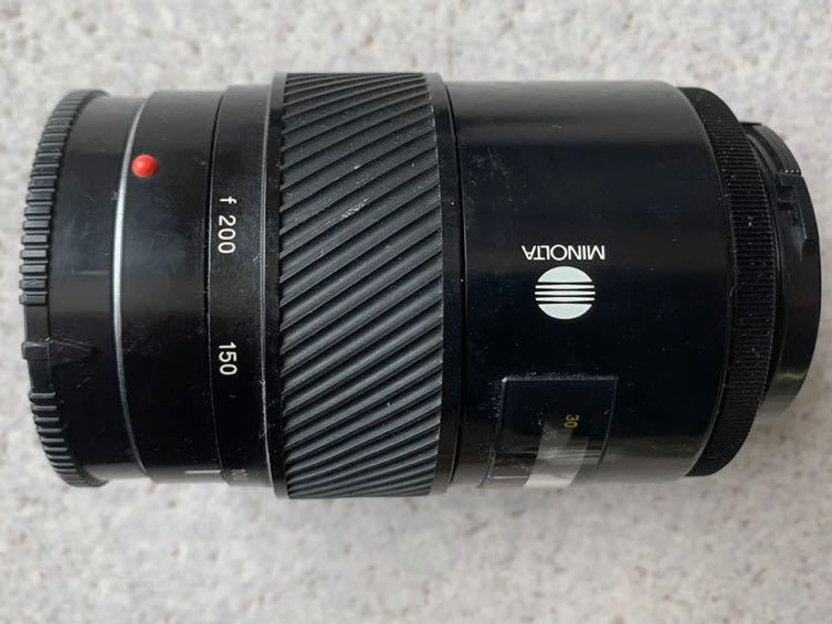 MINOLTA カメラレンズ ZOOM 100-200mm 1:4.5 (22)ミノルタ 売り切り_画像4