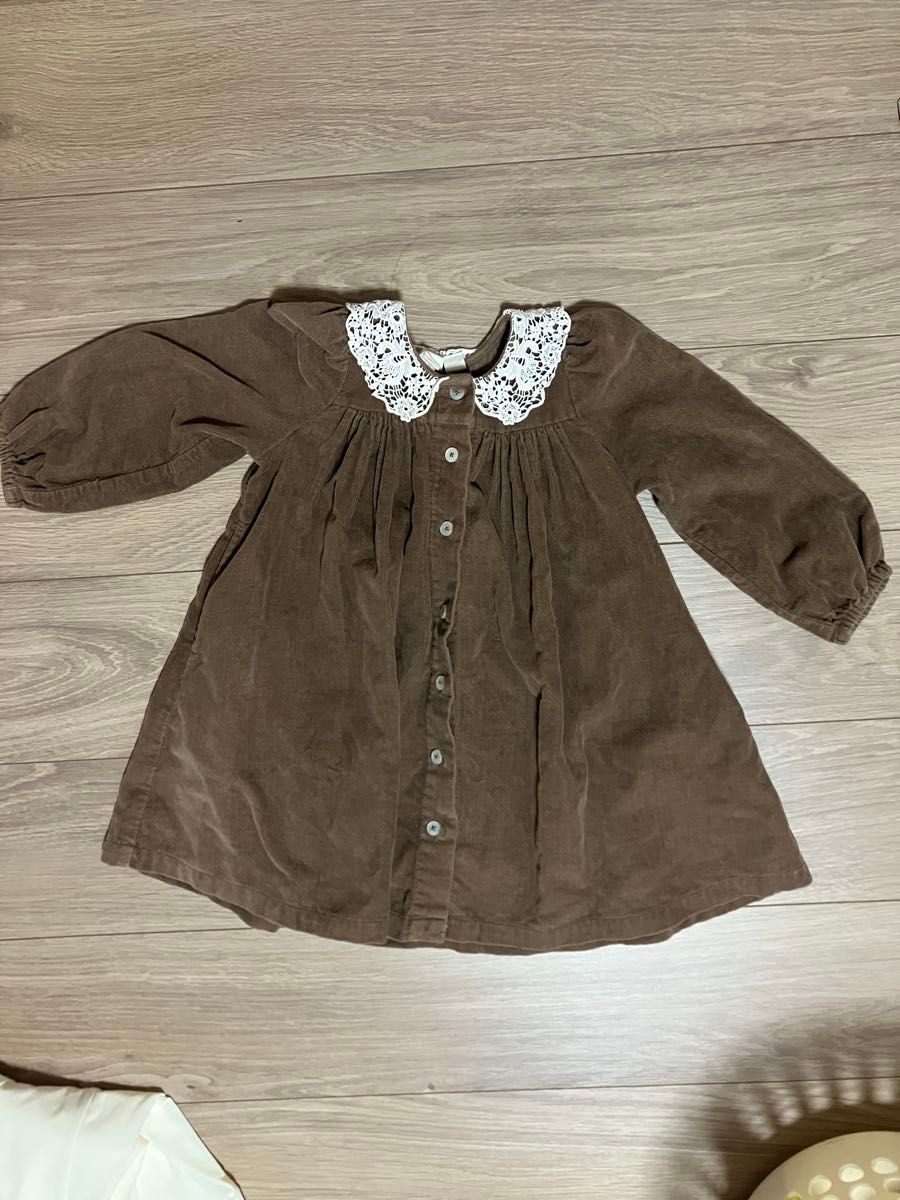 【新品】little cotton clothes♡ワンピース 3-4Y little cotton clothes コットンワンピース 3-4y|Yahoo!フリマ