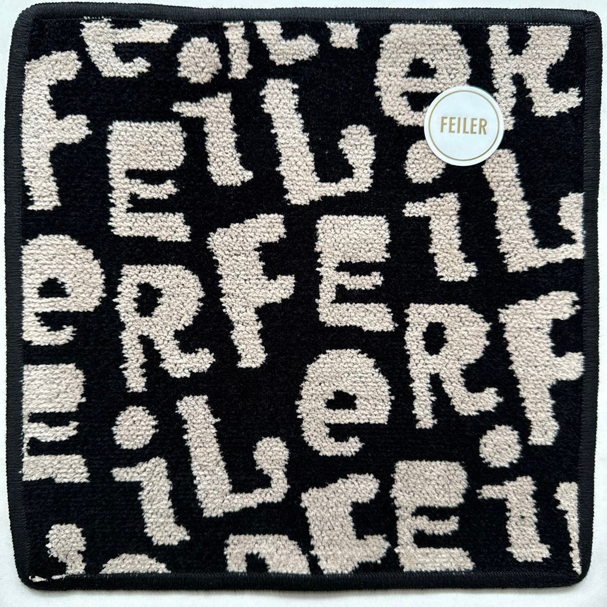 フェイラー✨取扱店舗限定❤️ギグル❤︎フォロワー様限定❤︎ハンカチ フェイラー FEILER ギグル ハンカチ(取扱店舗限定) ブラック