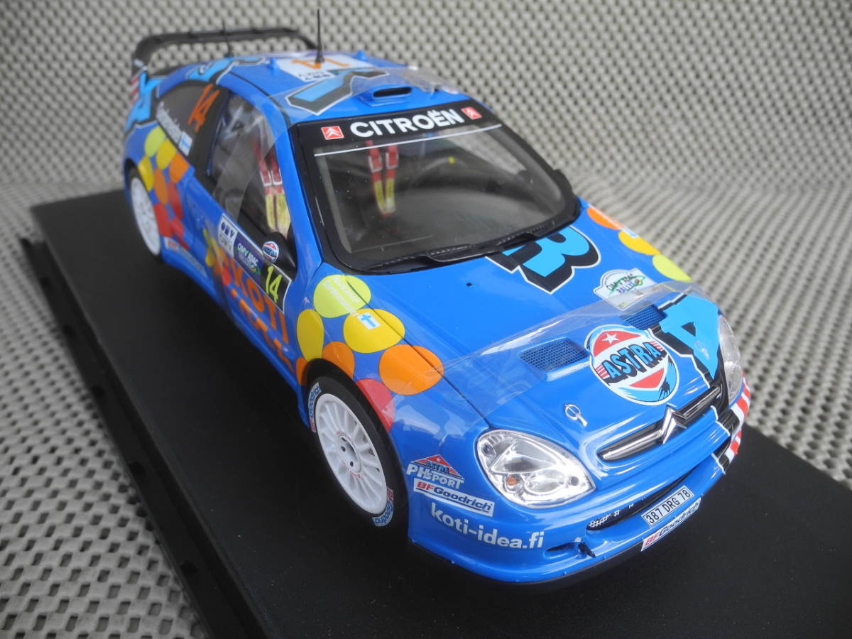 ★1/18★シトロエンクサラＷＲＣ⑭・2006新品：サンスター製_画像7