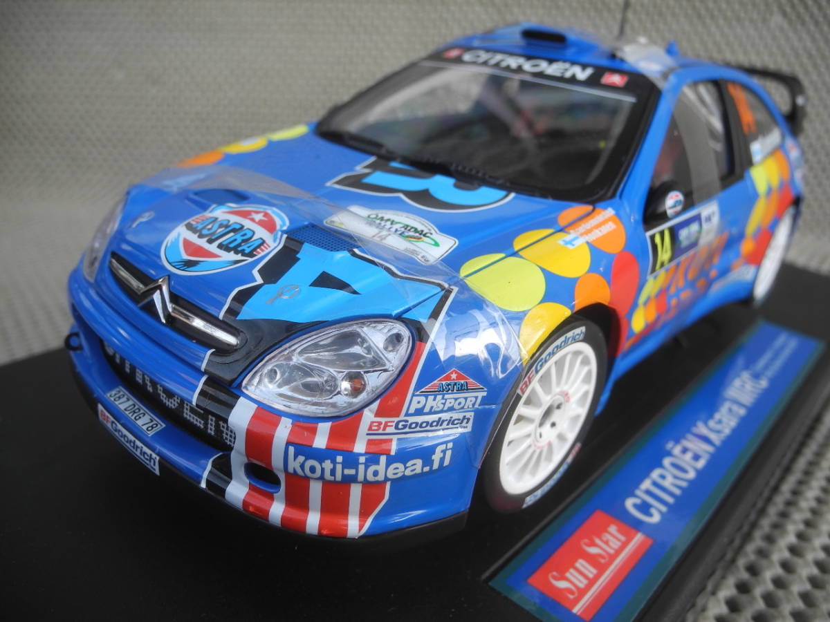 ★1/18★シトロエンクサラＷＲＣ⑭・2006新品：サンスター製_画像8