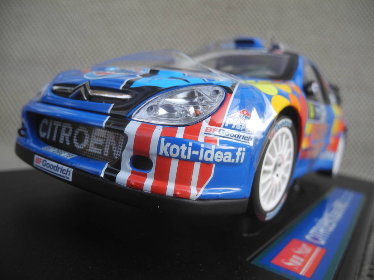 ★1/18★シトロエンクサラＷＲＣ⑭・2006新品：サンスター製_画像9