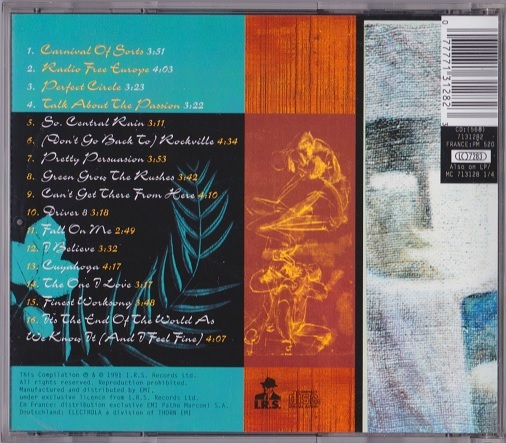 R.E.M. / The Best Of R.E.M. (輸入盤CD) I.R.S. Records