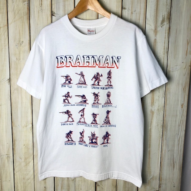 バンドT・ロックT BRAHMAN ブラフマン Tシャツ S 白 2004 THE MIDDLE WAY 3rd メロコア ハードコア ●33