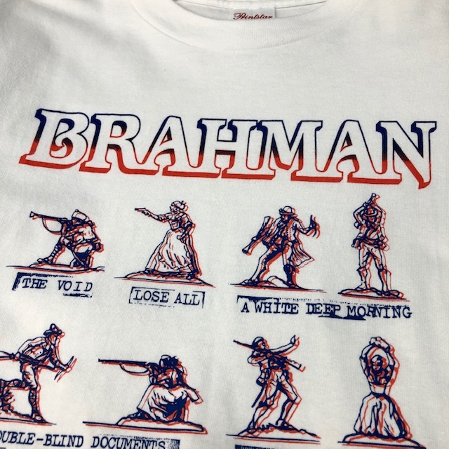 バンドT・ロックT BRAHMAN ブラフマン Tシャツ S 白 2004 THE MIDDLE WAY 3rd メロコア ハードコア ●33