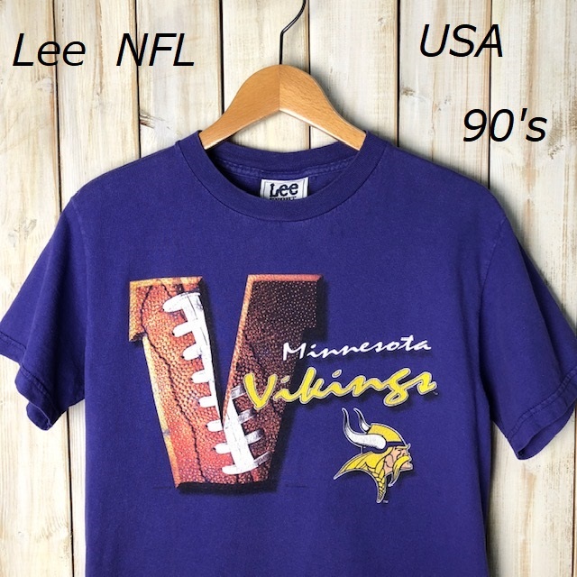 T 187 Usa古着 90 S Lee Usa製 Nfl Vikings Tシャツ Youth L ミネソタ バイキングス オールド ヴィンテージ アメリカ古着 Buyee Buyee Japanese Proxy Service Buy From Japan Bot Online
