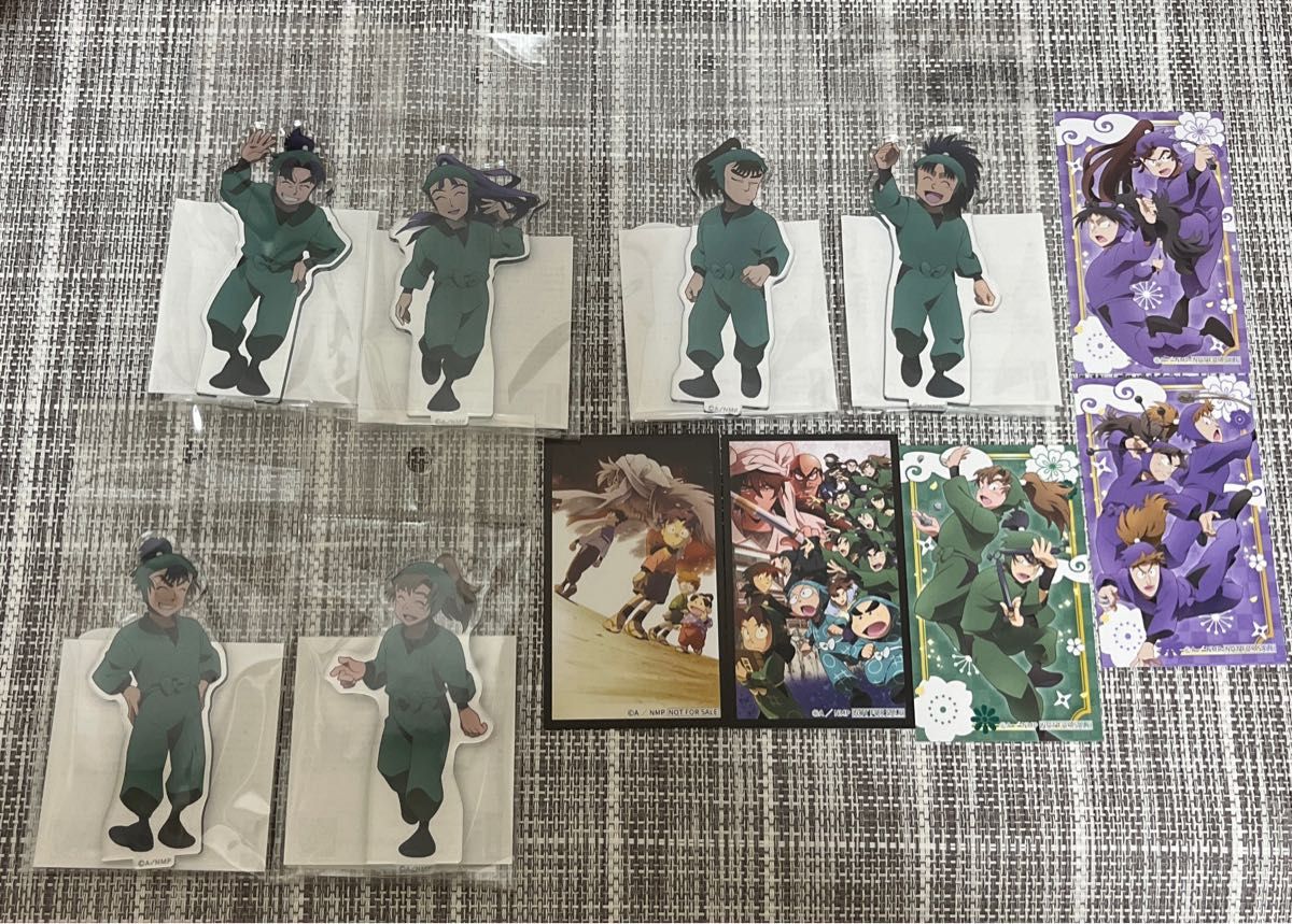 忍たま乱太郎 ただいま!忍術学園の段 アクリルスタンド 六年生 6点セット 忍たま乱太郎 ただいま!忍術学園の段 アクリルスタンド 六年生