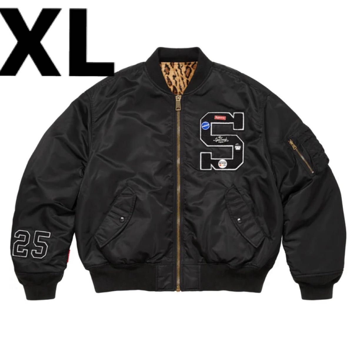 【希少】オールド SUPREME MA-1型 ブルゾンジャケット 墨黒 L XL black Supreme x goodenough Reversible ma-1黒|Yahoo