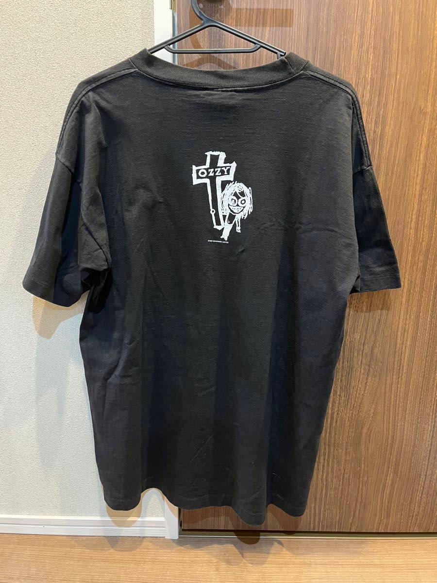 バンドtシャツ オジーオズボーン ビンテージ tシャツ オズモシス 絶滅危惧 L バンドtシャツ オジーオズボーン ビンテージ tシャツ オズモシス
