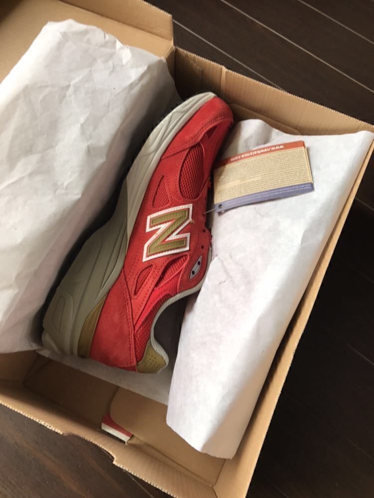  New balance 990 NYC марафон ограниченная модель новый товар не использовался 26.5cm